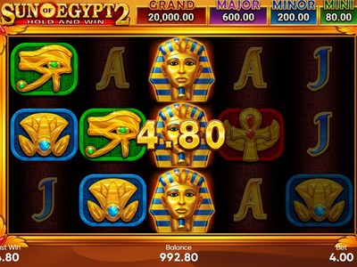 Слот Sun Of Egypt 2 студии 3 Oaks Gaming